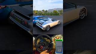 Forza Horizon 5  BUGATTI EB 110 SUPER SPORT 1992 Steering Wheel + Shifter Logitech G29 Gameplay #sho