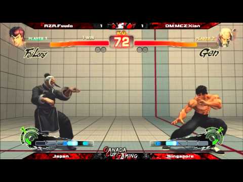 Fuudo vs Xian - Canada Cup Gaming 2012 SFIV