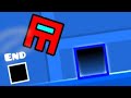 The blue hitbox completes the level! | Geometry Dash 2.2