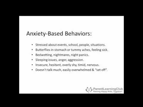 Child Behaviour Solutions Webinar:  Overcoming Childhood Anxieties and Fears.