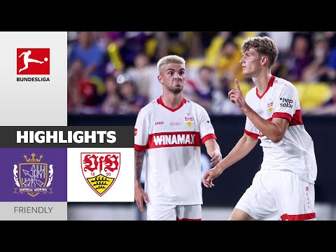 7 Goals! VfB Stuttgart Shines in Japan Tour Final | Sanfrecce Hiroshima vs. VfB Stuttgart Highlights