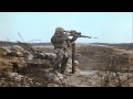 7th Infantry Division soldiers looks through starlight scope mounted on M-14 rifl...HD Stock Footage