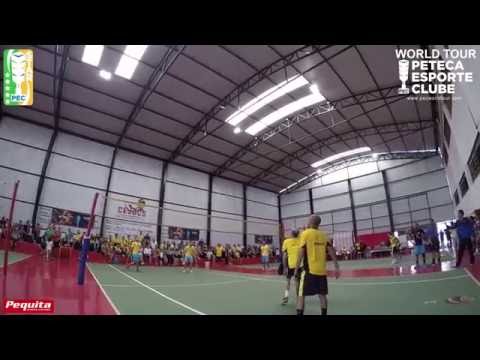 Hot shot - Vitim em ataque na Liga Triangulina de Peteca: confira em câmera lenta!