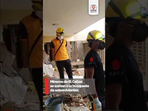 Mineros de El Callao se sumaron como rescatistas voluntarios en La Guaira