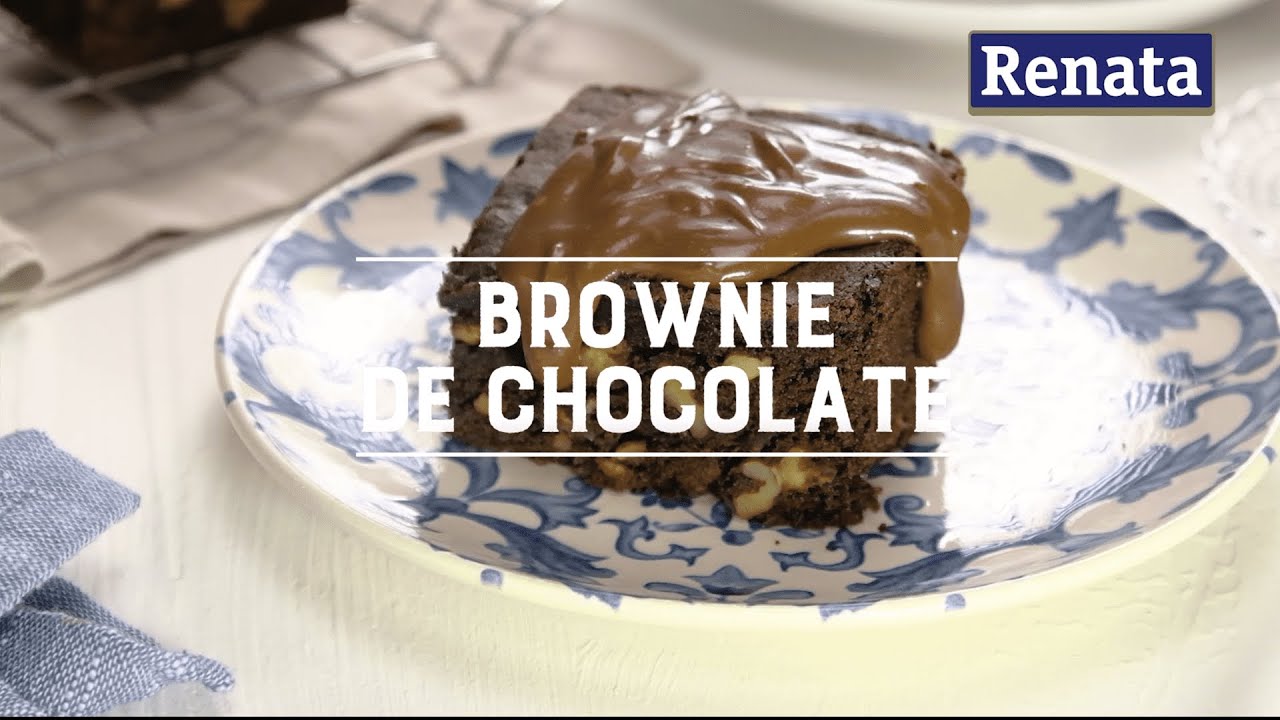 Brownie com mistura para bolo de chocolate