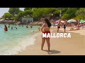 Beach Walk Playa De Illetes Cala Contesa Cala Xinxell Mallorca Spain Summer 2023