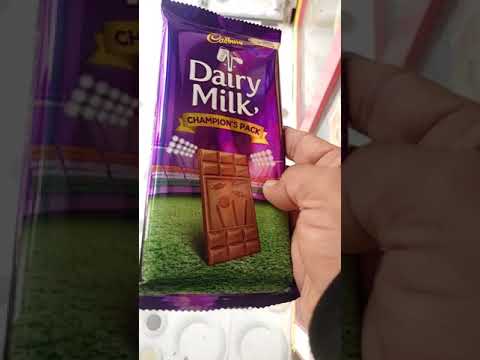 Cadbury dairy milk cricket pack chocolate😋shorts