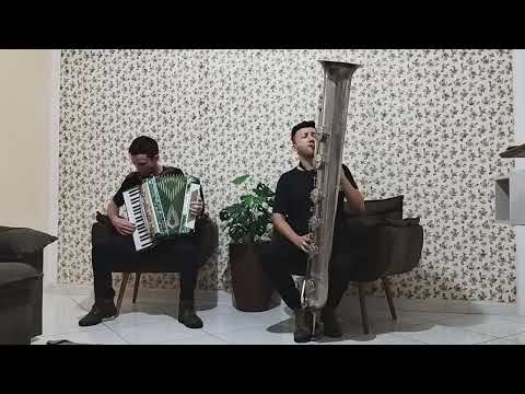 Sax Baixo e Acordeon em especial hino 42 CCB 🎶♥️
