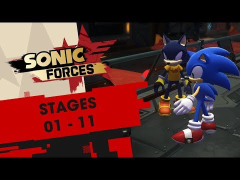Sonic Forces Story Playthrough - Stages 01 - 11 | Cutscenes 01 - 13