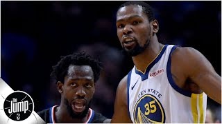 Patrick Beverley on Kevin Durant: &#39;I hope&#39; he&#39;s in my conference after free agency | The Jump