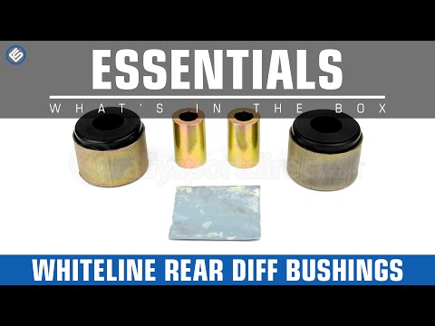 Whiteline Rear Differential Bushings (02-07 WRX/STI) - What's in the Box?