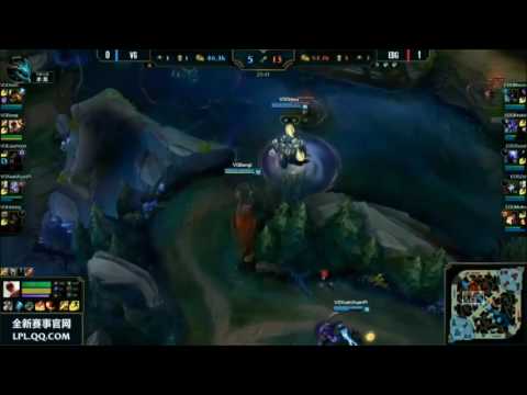 EDG vs VG Highlights Game 2 LPL Spring Week1 Day2 2017 Edward Gaming vs Vici Gaming