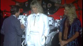 Dick Clark Interviews Giuffria - American Bandstand 1986