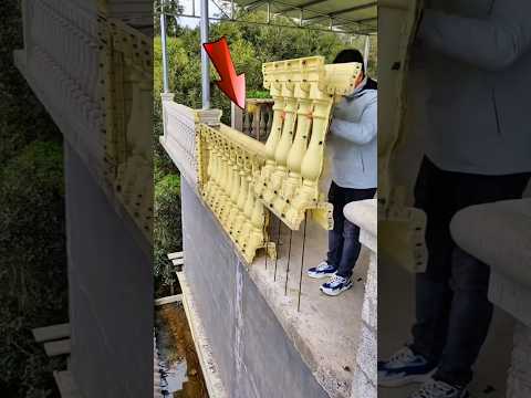 Evo Kako Kina Napravi Ogradu Za Jedan Sat 😲 #gradnja #beton #kine #shorts #engineering #balkan