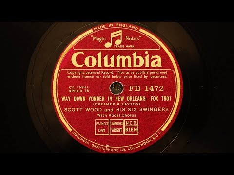 Scott Wood and His Six Swingers - Way Down Yonder in New Orleans