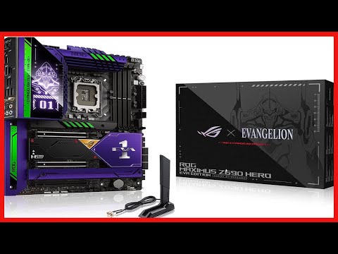 Asus ROG MAXIMUS Z690 HERO EVAROG x EvangelionZ690 ATX Gaming motherboard,DDR5,PCIe® 5 0,Wi Fi 6E,