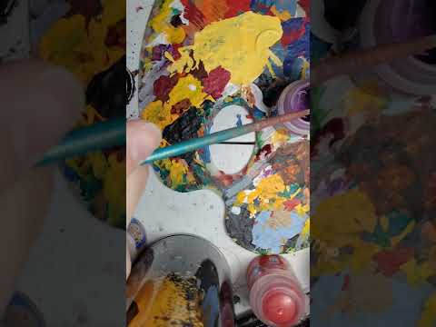 how to paint the skin and tongue on a squig