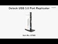 Delock Dockingstation USB3.0 HDMI/DVI/USB2&3/LAN