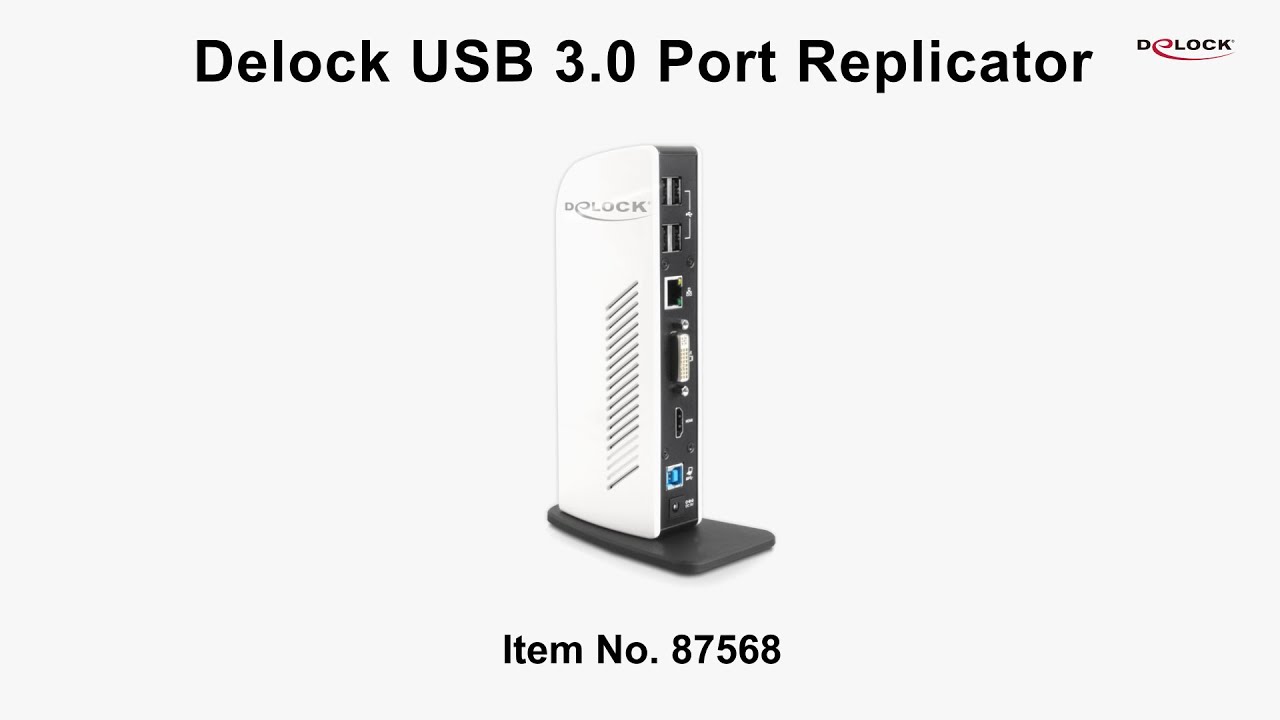 Delock Dockingstation USB3.0 HDMI/DVI/USB2&3/LAN