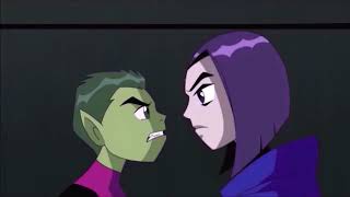 Teen Titans Raven and Beast Boy Bbrae I Hate You I Love You