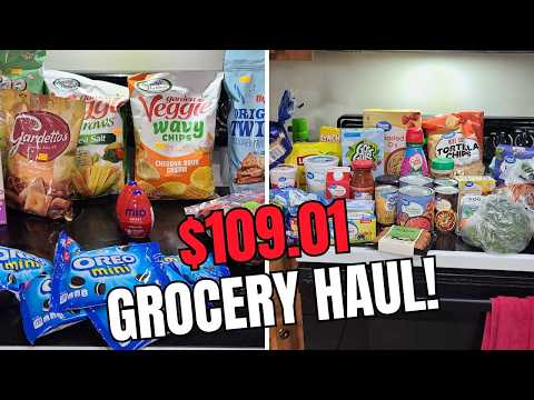 EASY COMFORT MEALS!! || $109.01 GROCERY HAUL WITH PRICES