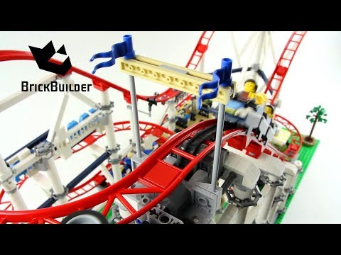 Lego Roller Coaster 10261 Functions - Lego Speed Build