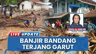 Garut Diterjang Banjir Bandang, Jembatan Terputus sampai Ratusan Rumah Warga Tergenang