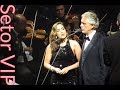 Setor VIP Andrea Bocelli E Anitta Cantam Canto Della Terra Em São Paulo 12 10 16