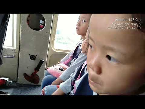 Pengalaman Anak anak naik Helikopter solo-Semarang