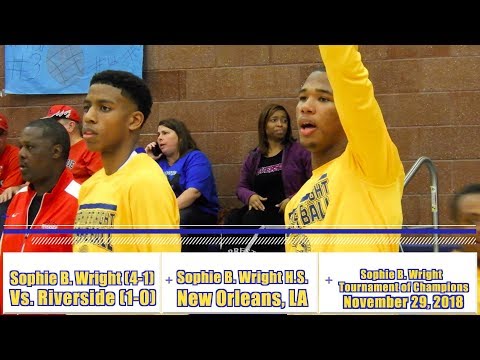 Sophie B. Wright vs. Riverside (SBW TOC Semifinals) - Rhode Island Signee Gregory Hammond Scores 24