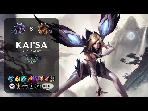 Kai'Sa ADC vs Ziggs - KR Challenger Patch 13.18