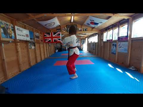 Kacey  Marie  Titley U14F Dan semi final VROPC20