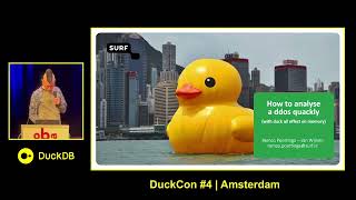 How to Analyse a DDoS Quackly (DuckCon #4)