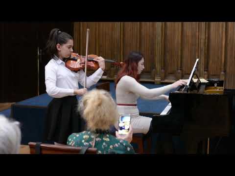 Ferariu Miriam-Colegiul National de Arta Octav Bancila Iasi, cl  a V a, 12 ani   Ch  Aug  de Berio