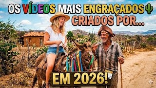 ​Os Vídeos Mais Engraçados Criados por Inteligência Artificial em 2026! 