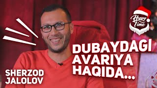 O'ZBEKLARning DUBAYdagi AVARIYAsi va "Choynakning qopqog'i" 🚘 #HappyTime 2021-yilgi 14-soni