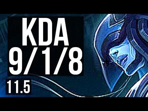 LISSANDRA vs VEL'KOZ (MID) | 9/1/8, 600+ games, 1.0M mastery, Godlike | EUW Grandmaster | v11.5