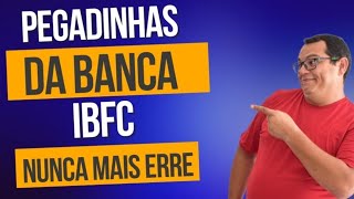 Detonando as pegadinhas da banca ibfc
