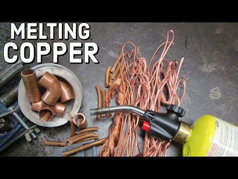 CAN YOU MELT COPPER IN A POOR MAN'S CRUCIBLE ???