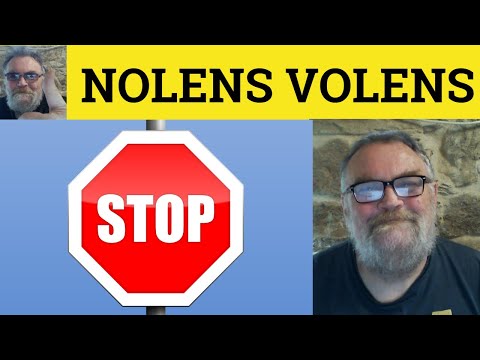 😎 Nolens Volens Meaning - Nolens Volens Defined - Nolens Volens Definition - Nolens Volens Examples