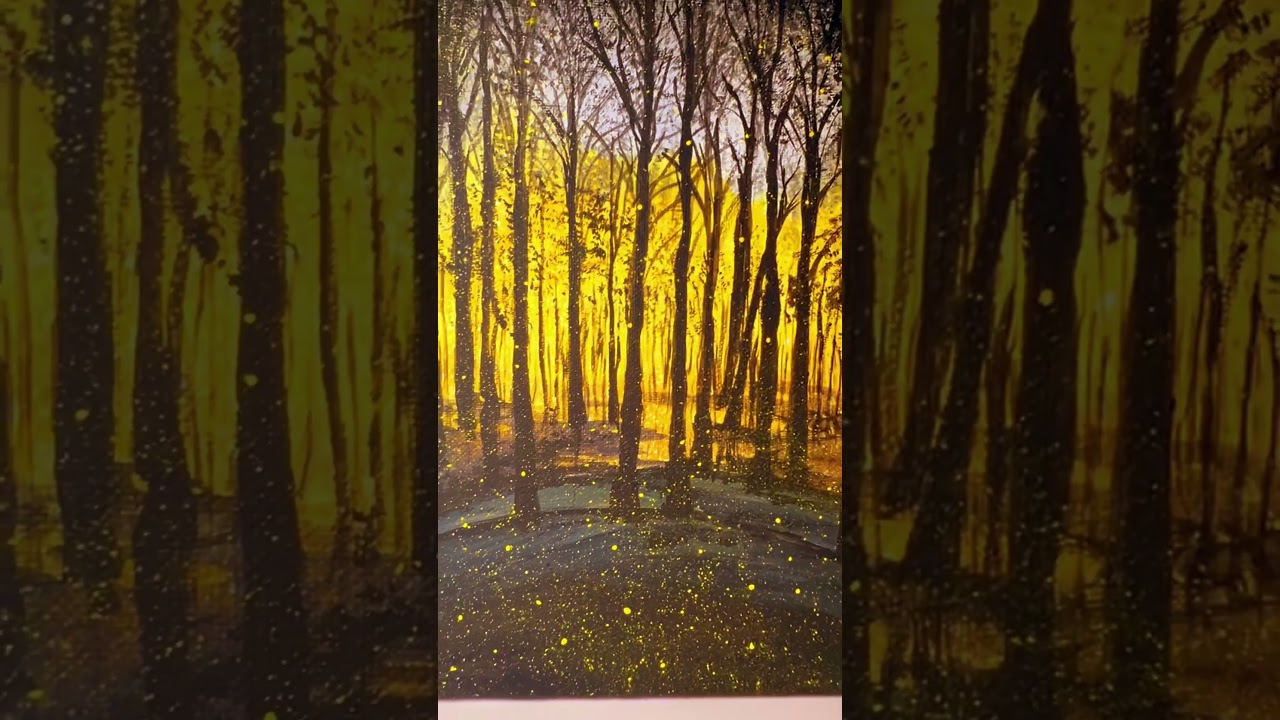 Wildfires #painting#firepainting#forestinfire