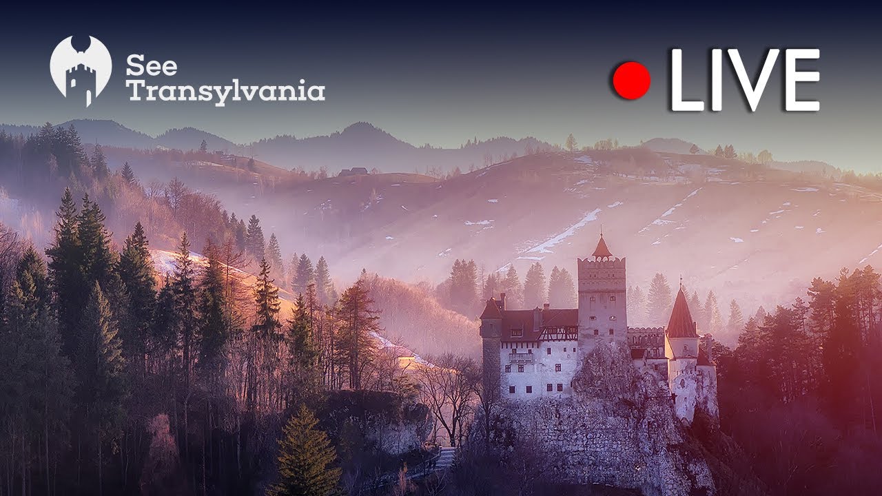 Вид на замок Дракулы