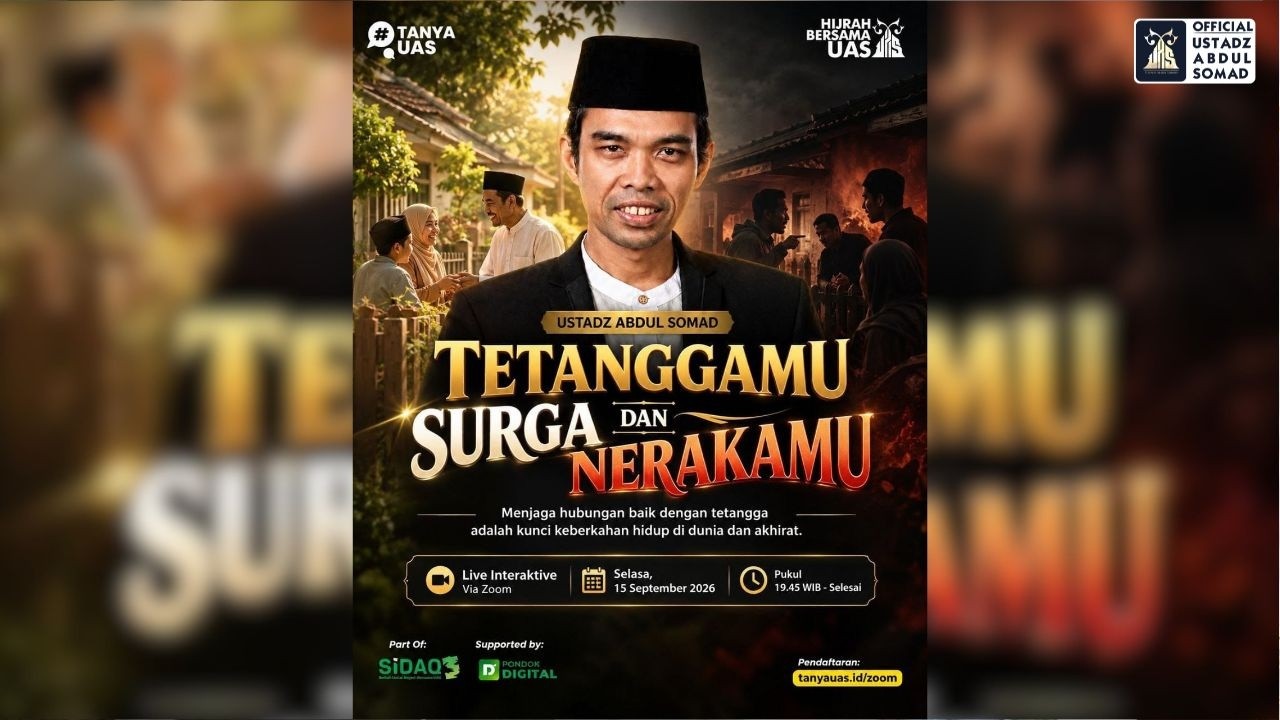 LIVE | Tetanggamu Surga dan Nerakamu | Ustadz Abdul Somad