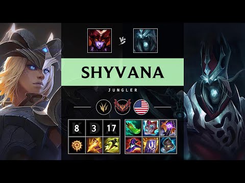 Shyvana Jungle vs Karthus - NA Grandmaster Patch 25.13