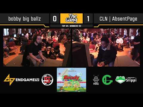 Gang Steals The Script - bobby big ballz (Falco) vs CLN | AbsentPage (Fox) - Top 64 -   Winners R2