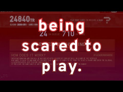 how to stop being scared of tetra league.