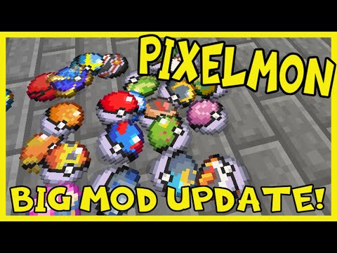 PIXELMON MOD UPDATES! Minecraft Pixelmon Mod