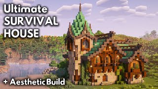 Minecraft ULTIMATE HOUSE Tutorial [1.21] - MINECRAFT TUTORIAL