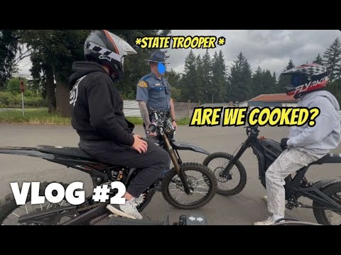 Riding My ETM RTR w/ Friends *COPS*