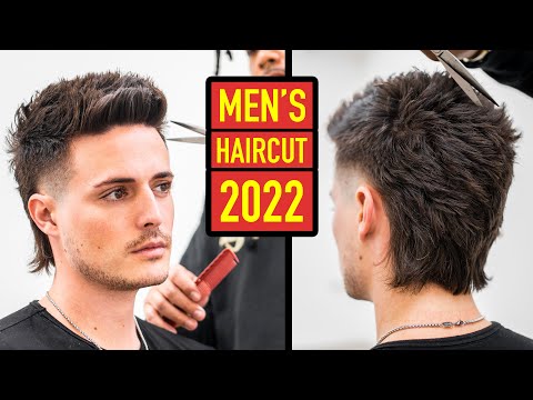 Mens Haircut & Hairstyle 2022 | Short Textured Modern...
